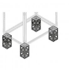 Угл.элемент цоколя сдвоен.H=200мм (8 шт)1STQ007207A0000  ABB