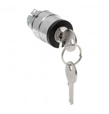 Механизм исполнительный переключателя ХB4 на 2 положения с замком, с фиксацией IP65  XB4BG2F-65  EKF