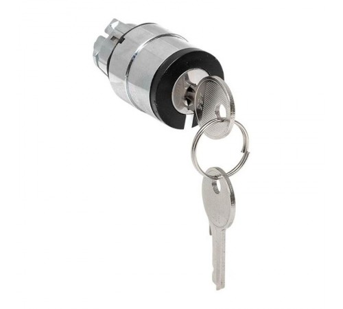 Механизм исполнительный переключателя ХB4 на 2 положения с замком, с фиксацией IP65  XB4BG2F-65  EKF