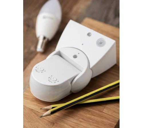 Датчик движения микроволновый белый 1200Вт 180гр. до 15м IP65 MW-704 PROxima  dd-mw-704  EKF