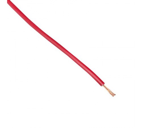 Провод силовой ПуГВ 1х1,5 красный  wire-100R  EKF