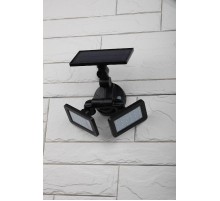 ERAFS020-41 Фасадный светильник с двумя световыми панелями на солнечной батарее,2х24LED,180lm  Б0044489  ЭРА