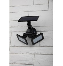 ERAFS020-41 Фасадный светильник с двумя световыми панелями на солнечной батарее,2х24LED,180lm  Б0044489  ЭРА