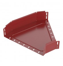 Угол горизонтальный 45 градусов Стандарт 400х100 RAL 3000  PR16.5383  Промрукав