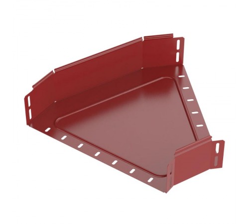 Угол горизонтальный 45 градусов Стандарт 400х50 RAL 3000  PR16.5381  Промрукав