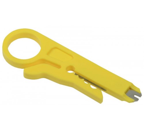 Инструмент зачистки обрезки заделки 110 вит. пары жёлт.  TS1-G60  ITK 