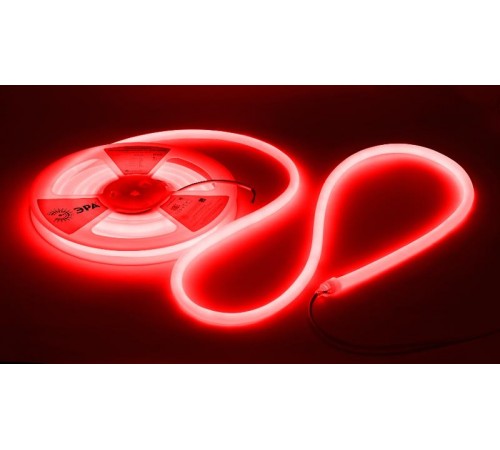 Лента светодиодная термостойкая для бани  LS2835-9,6-120-24-R-IP68-3 year-5m (красный)   Б0062345  ЭРА