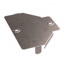 Крышка переходника симметричного Стандарт INOX (AISI 409) 200х100  PR16.6102  Промрукав