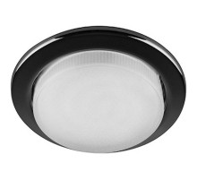 Светильник потолочный встраиваемый под лампу GX53 DL53 15W 230V GX53, без лампы, черный хром  28947  FERON