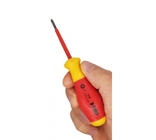 Отвертка диэлектрическая крестовая PH0X60  91400190  Felo