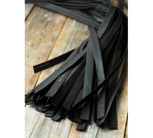 Термоусаживаемая трубка ТУТ нг 16/8 черная EKF PROxima  tut-16-b-1m  EKF