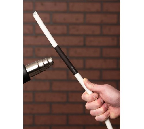 Термоусаживаемая трубка ТУТ нг 16/8 черная EKF PROxima  tut-16-b-1m  EKF