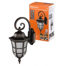 Светильник садово-парковый "Меридиан" 100 Вт, вниз, алюм., матовое/кофейный, Е27  SQ0330-0237  TDM