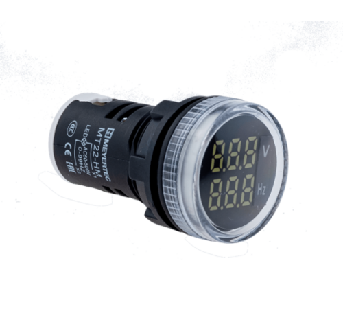 Индикатор напряжения и частоты, белый, MT22-HM1  107374  ОВЕН