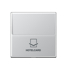 Накладка-картодержатель для балансирных механизмов 531U, 532U, 533U, 534U; термопласт; алюминий; A500  A590CARDAL  Jung