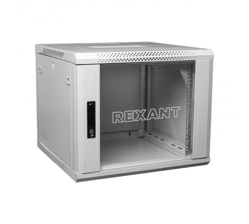 Настенный шкаф 19" 6U 600600368 (ШxГxВ), RAL 7035  04-0666-111  REXANT