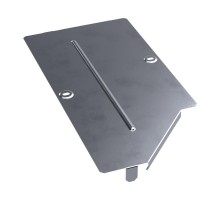 Крышка переходника левого Стандарт INOX (AISI 316) 400х300  PR16.5584  Промрукав