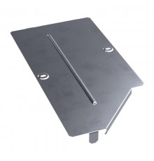 Крышка переходника левого Стандарт INOX (AISI 316) 400х300  PR16.5584  Промрукав