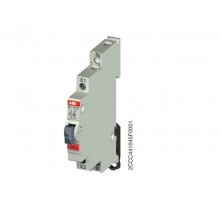 Выключатель кнопочный с подсветкой белый E217-16-10B  2CCA703160R0001  ABB