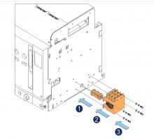 Индикация положения выключателя в корзине YON AD  PSW-AD  DKC