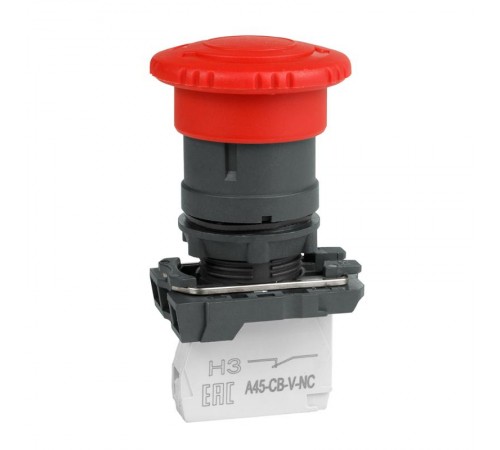 Кнопка ав ост возв пов OptiSignal D22 C5-ESTR-11 пластик 1НО+1НЗ XB5AS8445 332193 КЭАЗ