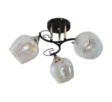 Светильник 11295-9/3 черн.зол (Плафон 8310) НПБ 01-3х60-214 Е27  1005404881  Элетех