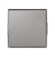 Клавиша для выключателя с подсветкой IK07 серого цвета S27 Scudo  2705011-063  Simon