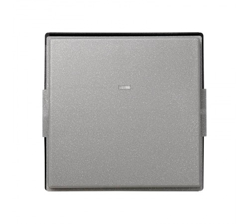 Клавиша для выключателя с подсветкой IK07 серого цвета S27 Scudo  2705011-063  Simon