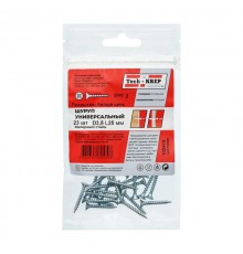 Саморез ШУц 3,5х25 пот. гол. (23 шт) - пакет ( 0,027 кг)  102418  Tech-KREP