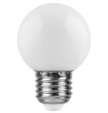 Лампа светодиодная для белт лайта LB-37 (1W) 230V E27 6400K G45  25115  FERON