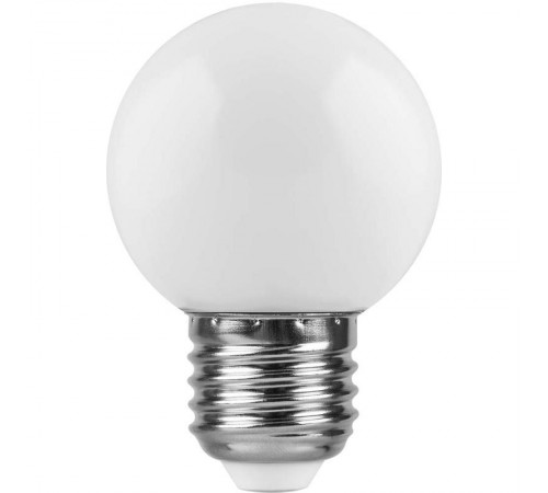 Лампа светодиодная для белт лайта LB-37 (1W) 230V E27 6400K G45  25115  FERON