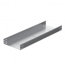 Универсальный лоток неперфорированный 200х100х3000, толщ. 1,0 мм, гор. цинк, 383221  УЛН-200х100х3000-1,0-ГЦ   Ostec