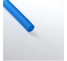 Труба гибкая гофрированная ПНД 16мм для МПТ (100м) синий  21600С  Рувинил