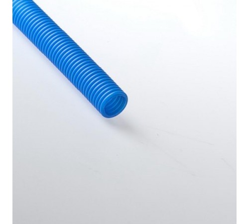 Труба гибкая гофрированная ПНД 16мм для МПТ (100м) синий  21600С  Рувинил