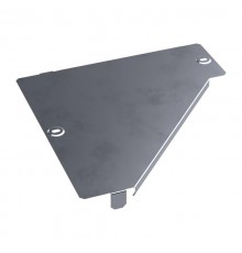 Крышка переходника левого Стандарт INOX (AISI 316) 300х100  PR16.5579  Промрукав