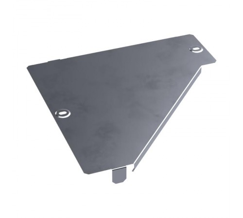 Крышка переходника левого Стандарт INOX (AISI 316) 300х100  PR16.5579  Промрукав