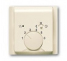 Плата центральная (накладка) для мех. терморегулятора (термостата) 1095 U, 1096 U, серия impuls, цвет сл. кость  1710-0-3746   2CKA001710A3746  ABB