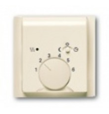 Плата центральная (накладка) для мех. терморегулятора (термостата) 1095 U, 1096 U, серия impuls, цвет сл. кость  1710-0-3746   2CKA001710A3746  ABB