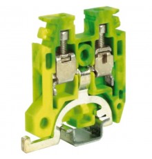 TR.2, зажим для заземления желт.зелен 2,5 кв.мм  ZTR110  DKC