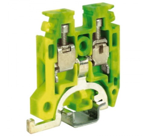 TR.2, зажим для заземления желт.зелен 2,5 кв.мм  ZTR110  DKC