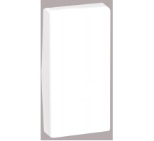 Simon Connect Клавиша узкая для прох.выкл. K301 и кноп.выкл. К303. 1/2 K45, алюминий  K109-8  Simon