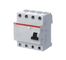 Выключатель дифференциальный (УЗО) FH204AC-25/0.03 25А 30мА  2CSF204004R1250  ABB