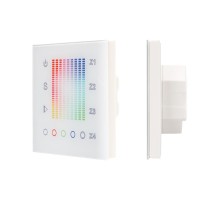 Панель Sens SR-2831AC-RF-IN White (220V,RGB,4зоны)  018202  Arlight