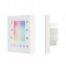 Панель Sens SR-2831AC-RF-IN White (220V,RGB,4зоны)  018202  Arlight