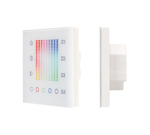 Панель Sens SR-2831AC-RF-IN White (220V,RGB,4зоны)  018202  Arlight