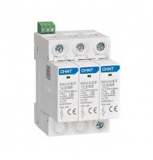 Ограничитель имп. перенапр. NXU-+/F 3P In=25kA Uc=275В Im=50kA (R)  308594  CHINT