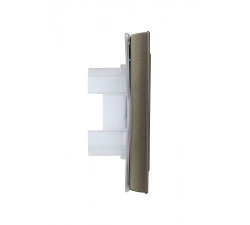 BRITE Рамка 1-ая IP44 РУ-1-БрШ-44 шампань  BR-M12-44-K37  IEK