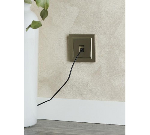 BRITE Рамка 1-ая IP44 РУ-1-БрШ-44 шампань  BR-M12-44-K37  IEK