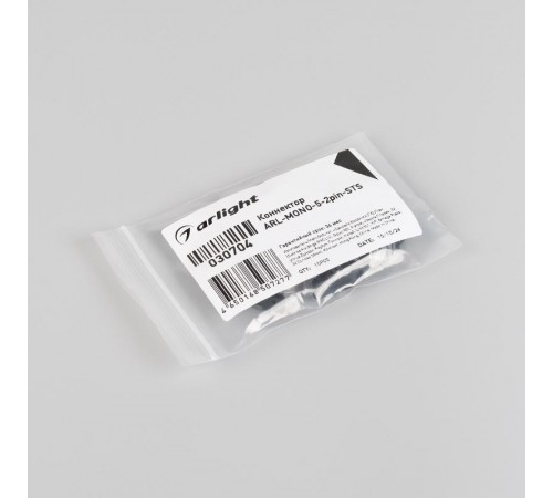Коннектор ARL-MONO-5-2pin-STS (arlight, IP20 Пластик)  030704  Arlight