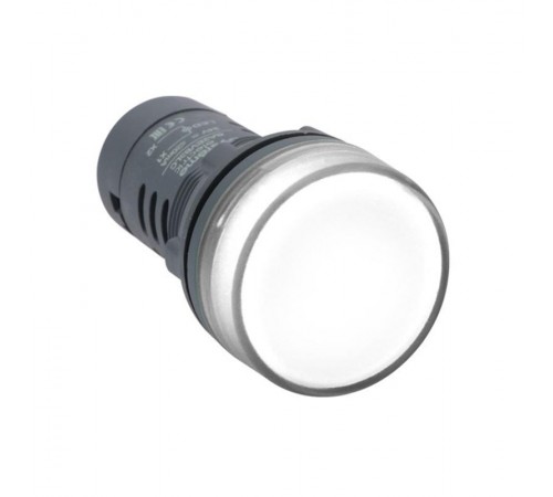 Сигнальная лампа SB7 моноблочная 22мм белая LED 230В АС  SB7EV07MP  SE